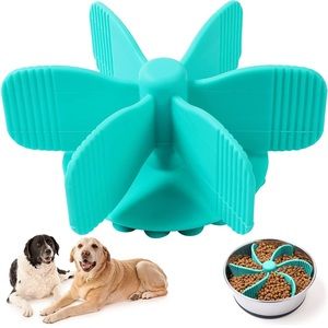 Slow feeding bowl for dog, compatible with regular bowls